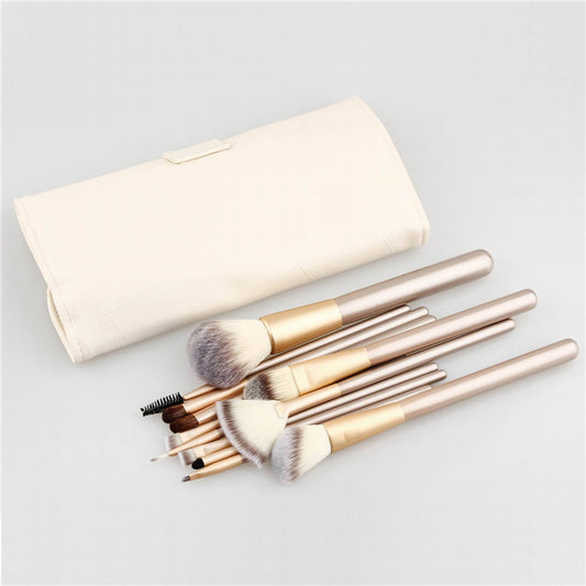 Kit Completo de Maquillaje 24 Piezas con Brochas Profesionales - Estuche Portátil - Image 2