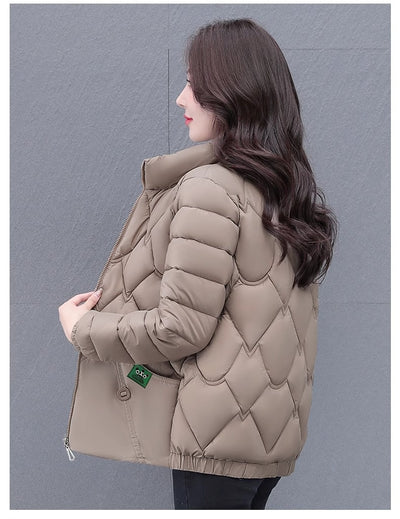 Abrigo Acolchado Premium con Plumón para Mujer - Invierno Cálido - Image 12