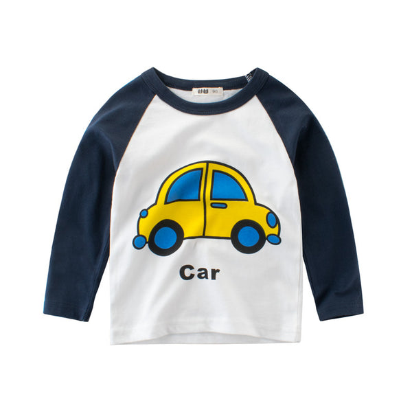 Playera Infantil Coreana de Manga Larga para Niños - Colección Otoño - Image 7