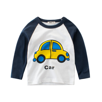 Playera Infantil Coreana de Manga Larga para Niños - Colección Otoño - Image 7
