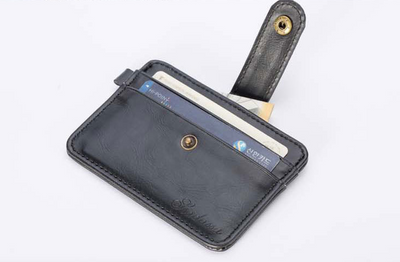 Organizador de Tarjetas PU Portátil con Cartera de Embrague - Image 4