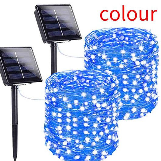 Lámpara Solar de Cobre Resistente al Agua para Exterior - Image 5