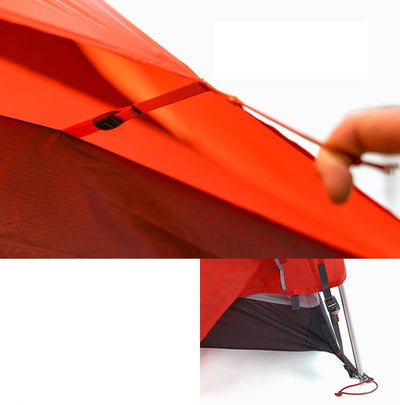 Tienda de Campaña Individual para Acampar al Aire Libre con Luz Integrada - Image 3