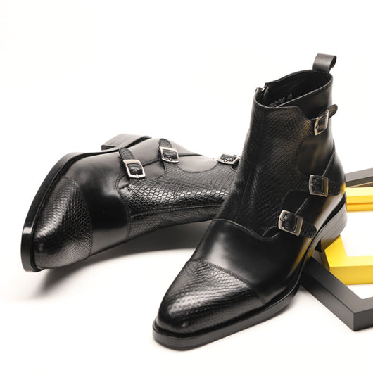 Botas Martin de Cuero Genuino para Hombre - Estilo Ejecutivo - Image 2