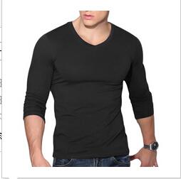 Camiseta Manga Larga Cuello V para Hombre - Image 6