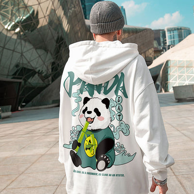 Sudadera Holgada para Hombre con Estampado Panda - Image 3
