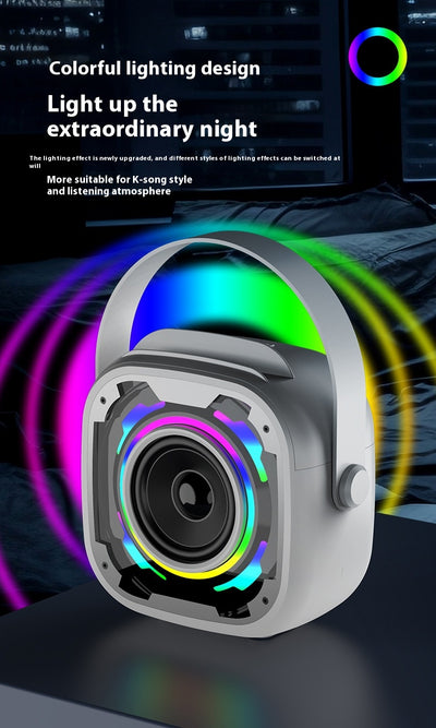 Parlante Bluetooth Portátil con Micrófono y Karaoke Integrado - Image 11