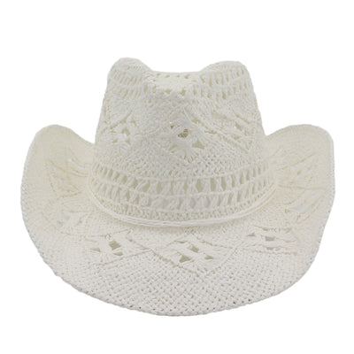 Sombrero Vaquero de Paja para Viajes - Protección Solar con Estilo Occidental - Image 11