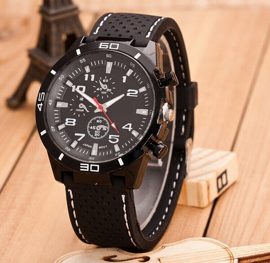 Reloj Deportivo para Hombre con Correa de Diseño Automovilístico - Image 8