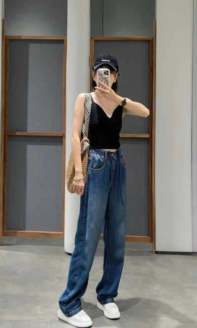 Jeans de Cintura Alta Elásticos para Mujer - Image 12