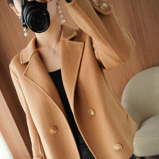 Blazer Ejecutivo de Lana Sintética para Mujer - Image 4