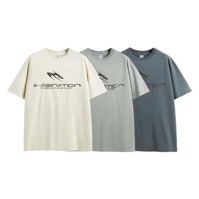 Camiseta Holgada Lavada Efecto Brillante para Hombre - Image 12