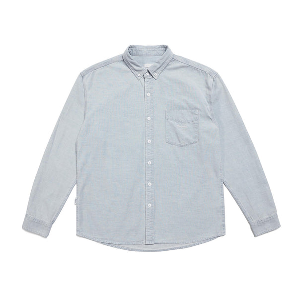 Camisa Vaquera Vintage con Bordado en Pecho para Hombre - Image 3