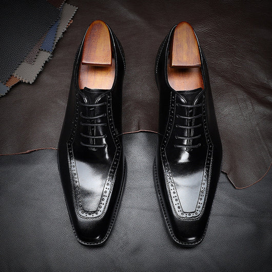 Zapatos de Cuero Formal para Hombre - Estilo Ejecutivo Profesional - Image 12