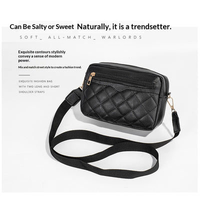 Bolso Bandolera Cuadrado Pequeño con Bordado y Tirador Lateral para Mujer - Image 18