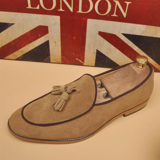 Mocasines Hombre Respirable Punta Afilada Estilo Británico Clásico - Image 28