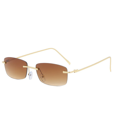 Gafas de Sol sin Marco con Lentes Oceánicas de Corte Perfecto - Image 8