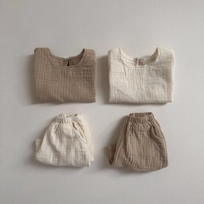 Conjunto de Shorts y Chaleco Transpirable a Juego para Niños - Image 4