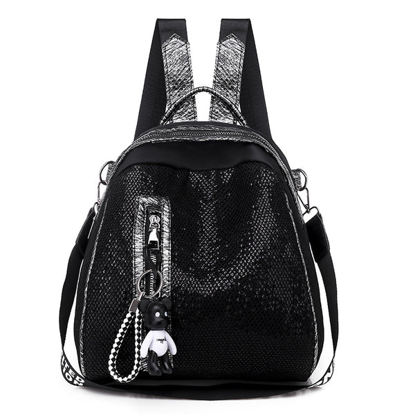 Mochila Mujer Camuflaje Oxford - Estilo Coreano Casual para Viajes - Image 12