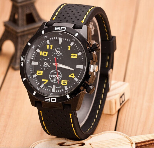 Reloj Deportivo para Hombre con Correa de Diseño Automovilístico - Image 10