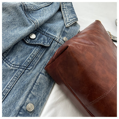 Bolso Bandolera Coreano con Correa Ancha para el Hombro - Image 14