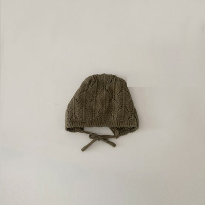 Gorro Tejido Transpirable con Cierre Ajustable para Recién Nacido - Image 10
