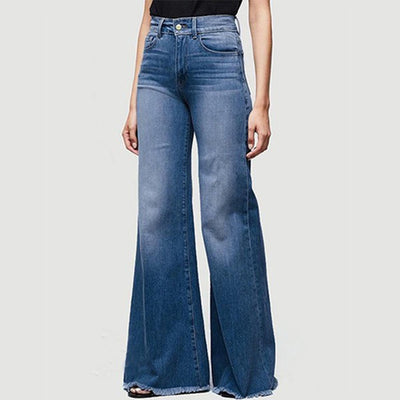 Pantalones Denim Ajustados con Vuelo Acampanado - Image 10