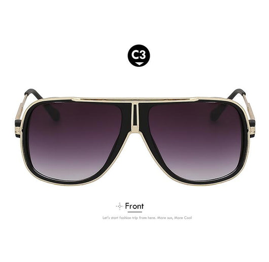 Gafas de Sol Cuadradas Doradas Premium para Hombre y Mujer - Image 11