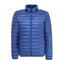Chaqueta de plumas ligera con cuello ajustado