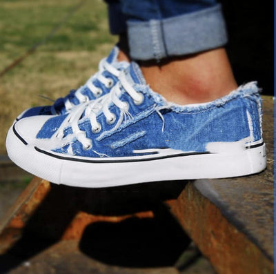 Zapatillas Canvas Desgastadas Estilo Urbano - Image 18