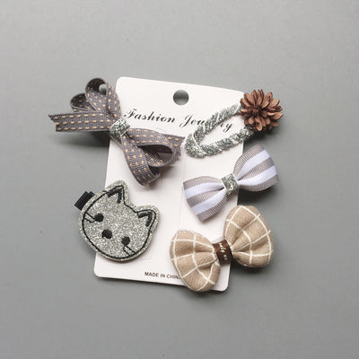 Set de Accesorios para Cabello Infantil Mariposas Coreanas - Horquillas y Diademas - Image 3