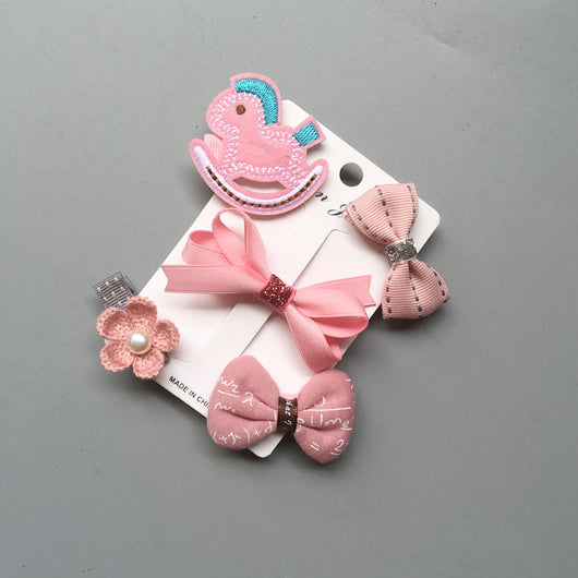 Set de Accesorios para Cabello Infantil Mariposas Coreanas - Horquillas y Diademas - Image 4