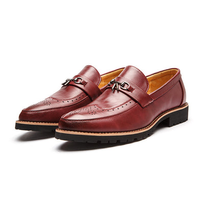 Zapatos de Cuero Británicos para Hombre - Suela Flexible Transpirable - Image 5