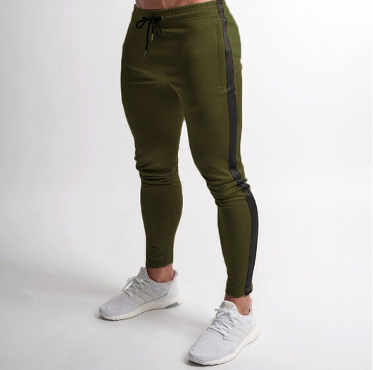 Pantalones Deportivos Slim Fit para Hombre - Colores Puros - Image 11