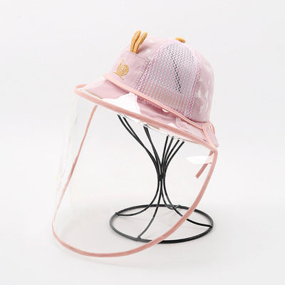 Gorro Protector Antigotas para Bebé con Máscara Integrada - Image 4