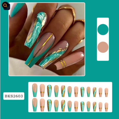 Pegatinas de Uñas Onda Ballet con Acabado Desprendible - Image 8