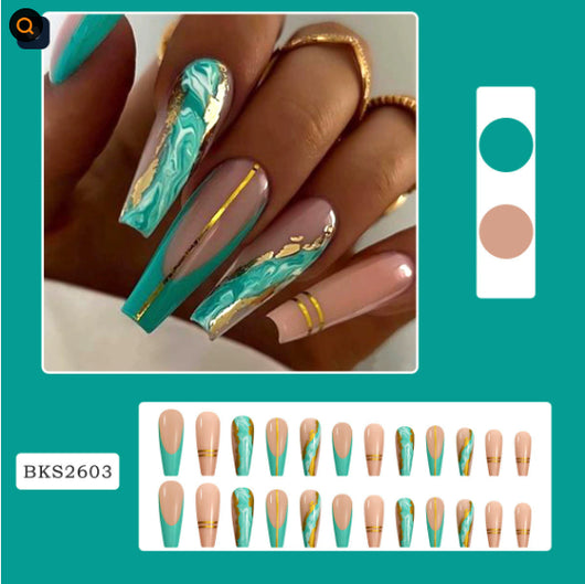 Pegatinas de Uñas Onda Ballet con Acabado Desprendible - Image 8