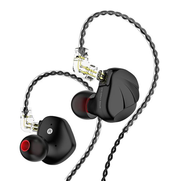 Audífonos In-Ear Híbridos 1DD+6BA con Sonido Premium