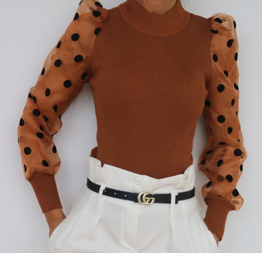 Blusa Estampado Lunares para Mujer - Image 14