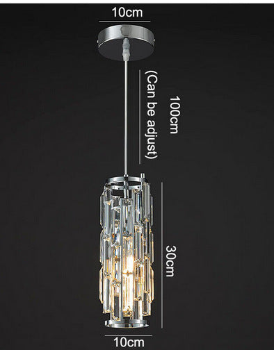 Lámpara de Techo Minimalista de Cristal para Recámara - Image 13