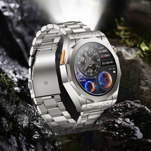Reloj Inteligente Deportivo con NFC y Tres Correas Premium - Image 4