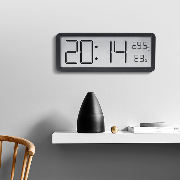 Reloj Digital Grande con Temperatura y Humedad