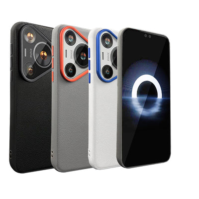 Funda de Cuero Premium con Detalles de Contraste - Image 3