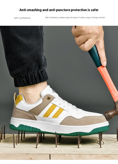 Zapatos de Trabajo Transpirables Ligeros con Protección Antiaplastamiento - Image 6