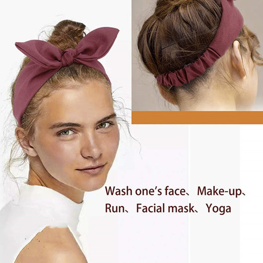 Diadema Elástica con Orejas de Conejo - Accesorio Versátil para Cabello - Image 10