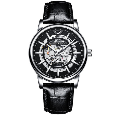 Reloj Mecánico Deportivo Impermeable con Esfera Calada y Luz Nocturna para Hombre - Image 13