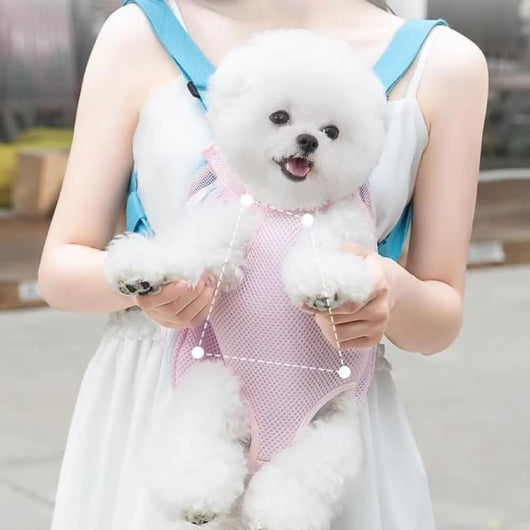 Mochila Transportadora para Mascotas Furry Pawsy - Portabebés Ajustable para Perros y Gatos - Image 5