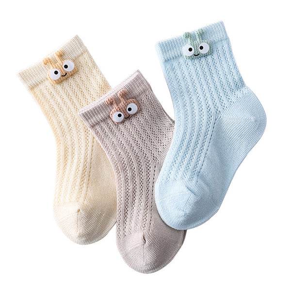 Calcetines Infantiles de Malla Transpirable