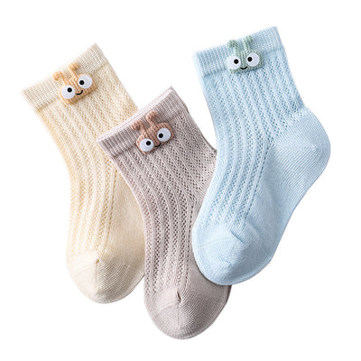 Calcetines Infantiles de Malla Transpirable