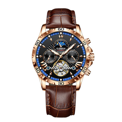 Reloj Automático Mecánico para Hombre con Diseño Calado - Image 9